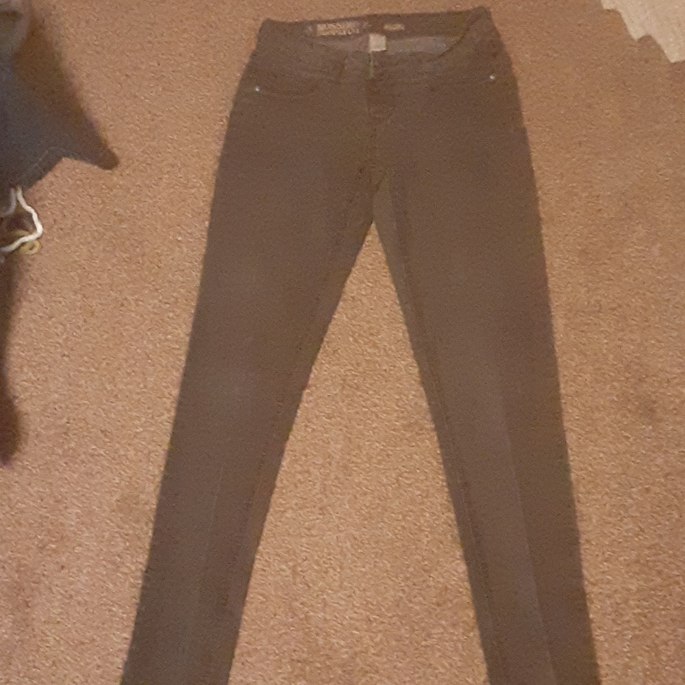 Mossimo black/grey jeggings (size 7)